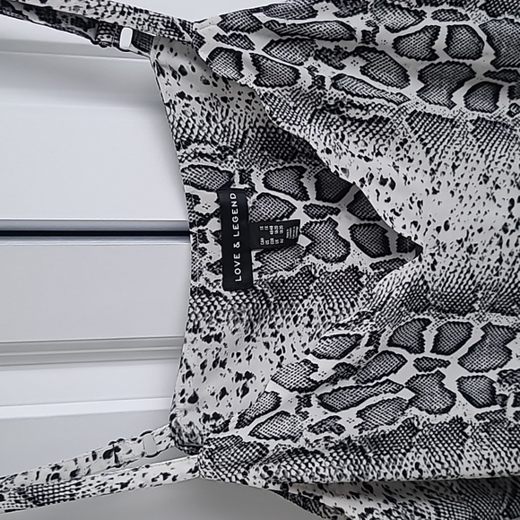 Penningtons Love & Legend Snakeskin print tank cami - Picture 4 of 4